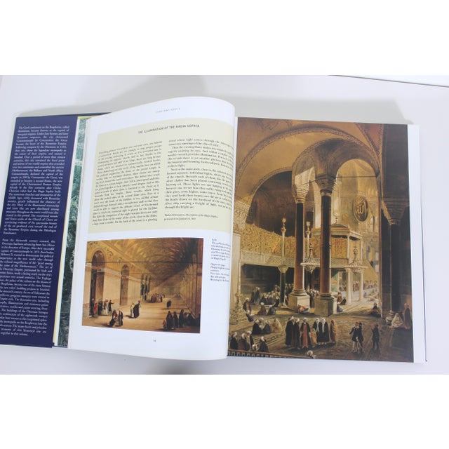 Constantinople Istanbul’s Historical Heritage Hard Cover Coffee Table Book With Dust Jacket 2005 English Edition For Sale - Image 10 of 14