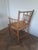 A charming late 19th-century English ash Sussex armchair, circa 1880–1900, of traditional country form with turned...