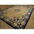 Textile Antique 1920s Beige Field Deco Peacock Chinese Peking Knotted Rug 9' X 11' 6'' For Sale - Image 7 of 9