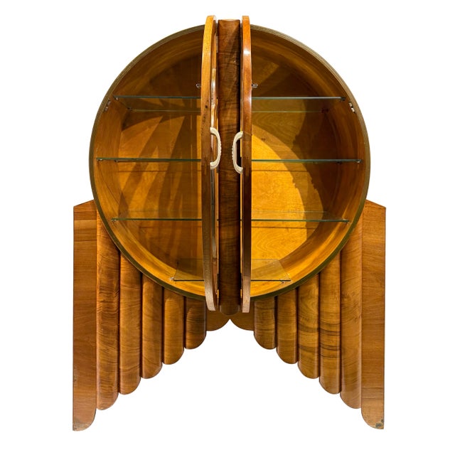 Iconic Mid-Century Modern 'Rocket' Display Cabinet, English, 1935 ...