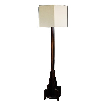 Amsterdam School Standing Lamp, 1920s For Sale