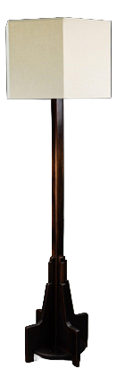 Amsterdam School Standing Lamp, 1920s