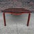 Oxblood Red Large Mid-Century Modern Rosewood Coffee Table by Westnofa Bentwood Legs For Sale - Image 8 of 12
