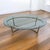 Late 20th Century Attributed LaBarge Glass Top Brass Coffee Table For Sale - Image 11 of 18