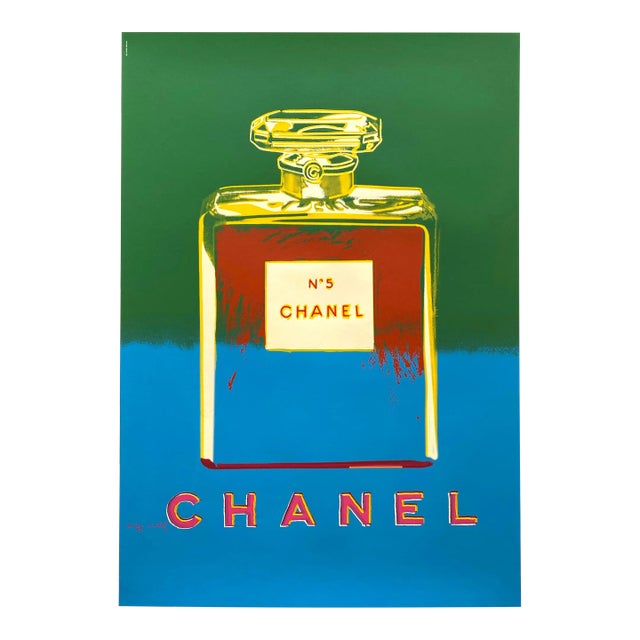 Andy Warhol - Andy Warhol - Chanel N5 Original vintage poster