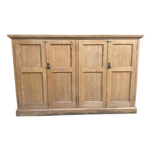 19th Century Pine Housekeeper's Cupboard For Sale