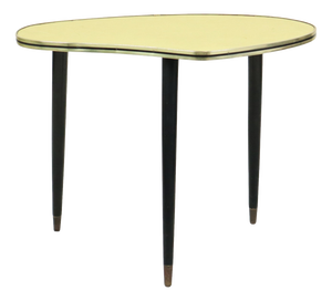 Vintage Rockabilly Plant Table with Conical Legs, 1950s