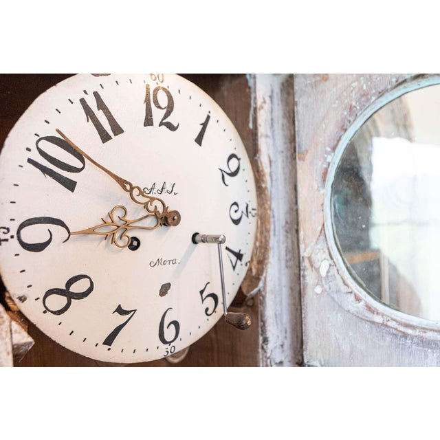 19th Century Swedish Clock Secretary Circa 1820 For Sale - Image 11 of 12