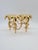 Nagel Germany “Palm” Candlestick, featuring a striking gold finish. A model with a unique, sculptural form inspired by...