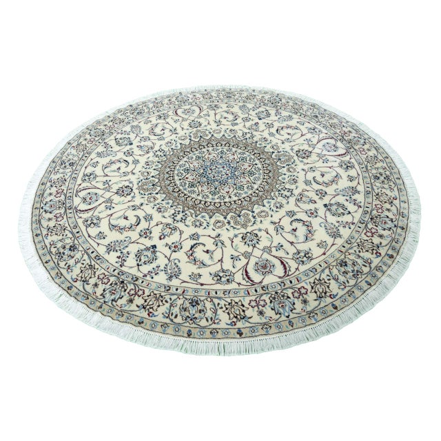 Hand-Knotted Oriental Rug with Silk For Sale - Image 4 of 11