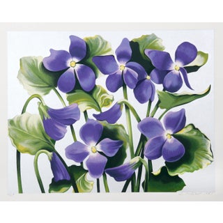 Lowell Blair Nesbitt Viola Adorata Serigraph* For Sale