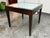 Extendable Glass-Inset Dining Table + Four Chairs, Set of Five For Sale - Image 11 of 12