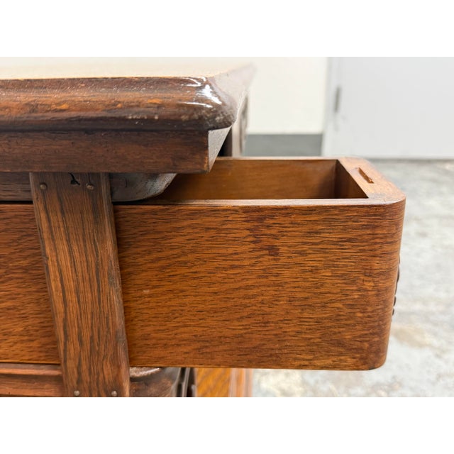 Converted Sewing Machine Coffee Table, Vintage For Sale - Image 11 of 12