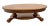 Gorgeous Vintage Oval Coffee Table Tiger Oak, Center Drawer, Shelf, Columns, Empire Style, 16" Tall X 28" Deep X 48" wide....
