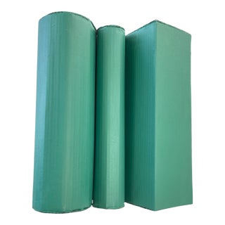 Cardboard Sculpture in Green For Sale