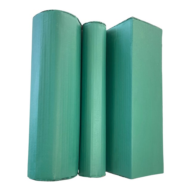 Cardboard Sculpture in Green For Sale