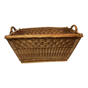 Vintage 1930’s European Woven Wicker Basket