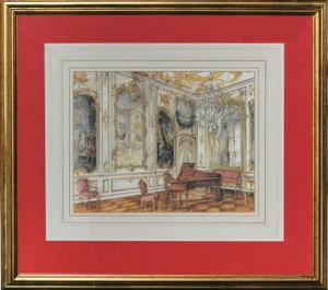 The Music Salon at Sanssouci, Potsdam