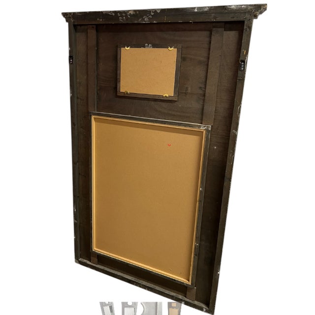 French Late 20th Century Architectural Mirror For Sale - Image 3 of 3