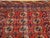 Vintage Turkmen Tekke Area Rug in Allover Geometric Pattern in Brick-Red, Navy, Ivory, Brown For Sale - Image 9 of 16
