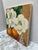 Vintage Original Large Bold Floral & Oranges Canvas Art Painting For Sale In Sacramento - Image 6 of 7