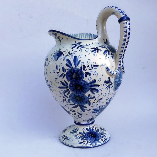 1950s Ceramic Pitcher Vase from Guerrieri Murano, 1950s For Sale - Image 5 of 5