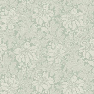 Borastapeter Acanthus Garden Wallpaper in Sage For Sale