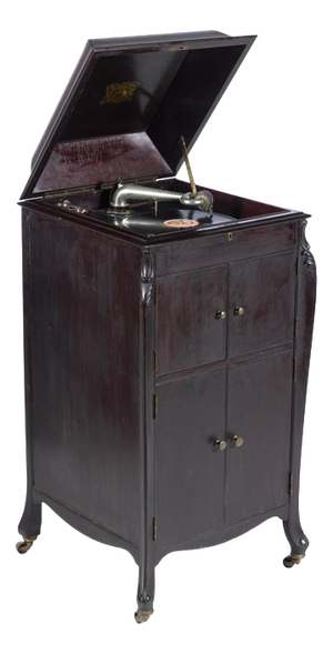 Art Nouveau Furniture with Gramophone