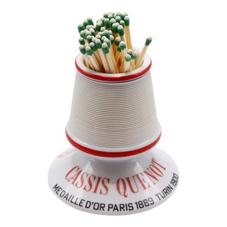 Cassis Quenot French Ceramic Match Striker For Sale