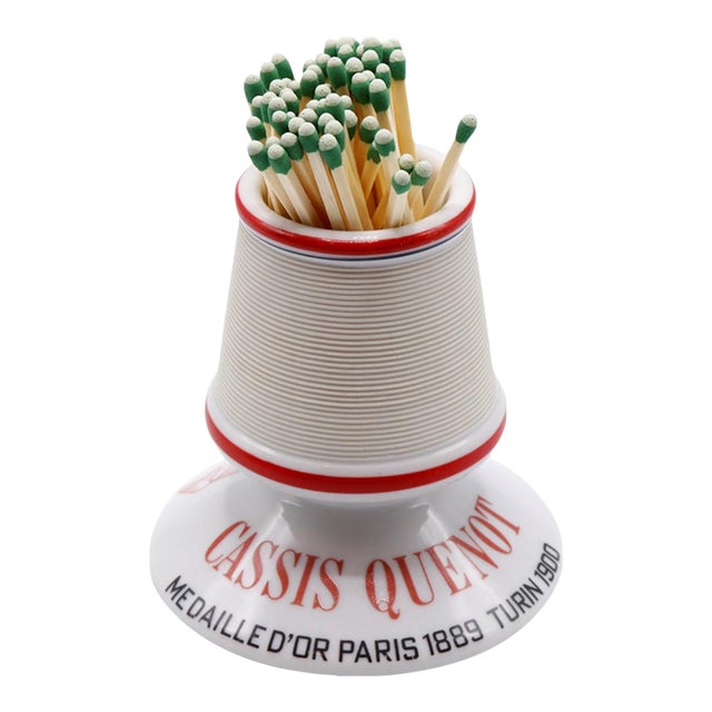 Cassis Quenot French Ceramic Match Striker For Sale