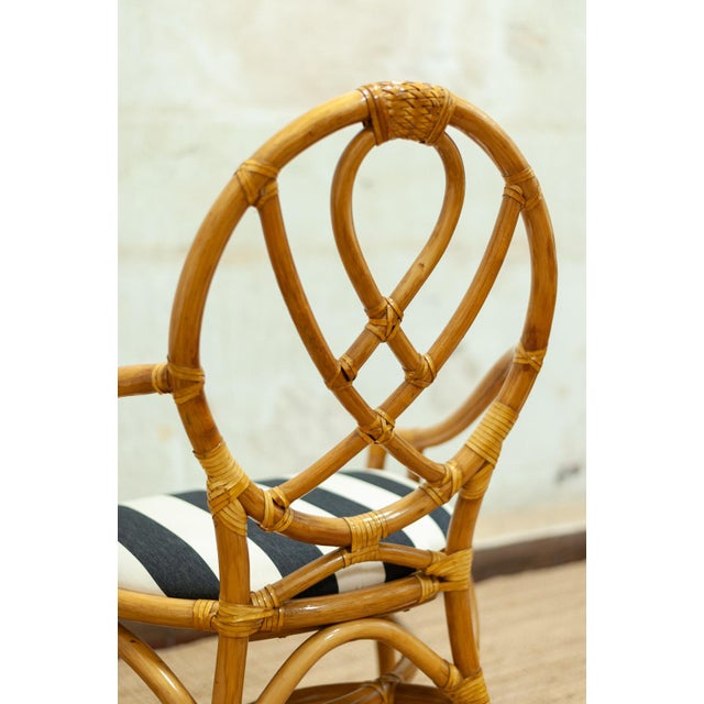 Vintage Bamboo Chairs, 1970s, Set of 6 For Sale - Image 14 of 15