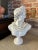 Classical Plaster Bust of Apollo Belvedere | Italian Mythological Sculpture Bring timeless European elegance into your...