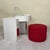 Dressing Table with Integrated Ottoman, Italy, 1970s, Set of 2 For Sale - Image 12 of 18