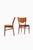 1950s Vintage Dining Chairs in Leather and Teak by Finn Juhl, 1952, Set of 6 For Sale - Image 5 of 11