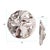 Round Metal Amorphic Wall Decor- Small For Sale In Chicago - Image 6 of 7