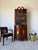 Traditional 19th Century English Georgian-Style Mahogany Corner Cabinet For Sale - Image 3 of 17