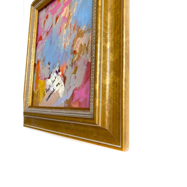 Original painting by Jessalin Beutler, completed in 2026. Acrylic and collage on canvas wrapped board. Signed, dated and...