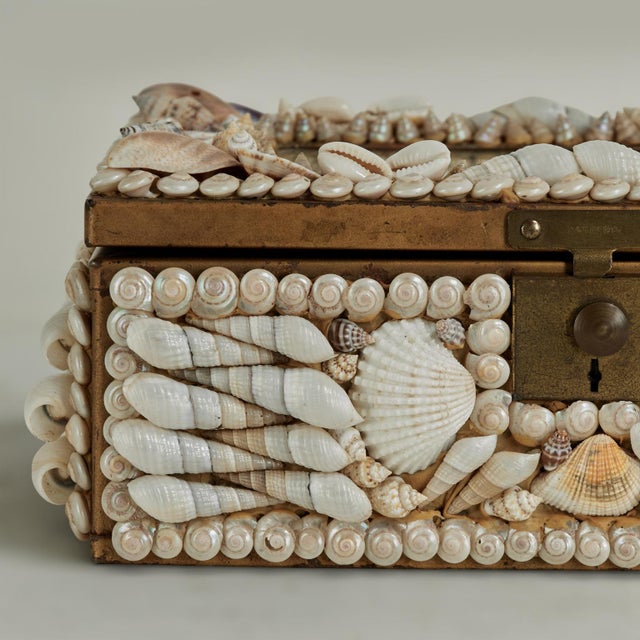 Antique Sailors Valentine Box For Sale - Image 11 of 13