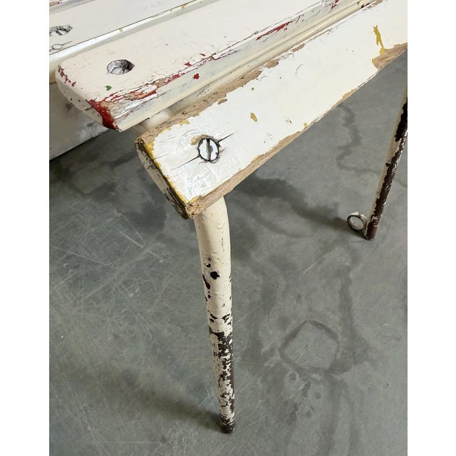 Vintage Industrial Beige Chair, 1960s For Sale - Image 11 of 18