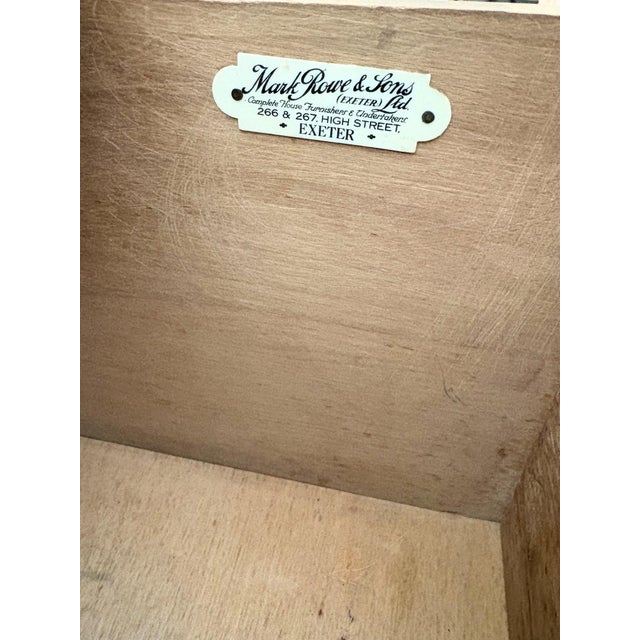 Art Deco Chest of Drawers with Ebonised and Chrome Accents, Britain, 1920s For Sale - Image 6 of 14