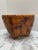 Farmhouse Vintage Rustic Tobacco Brown Wood Storage Basket For Sale - Image 3 of 7