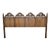 Vintage Hollywood Regency Style King Size Headboard For Sale