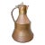 Antique 19th Century Large Hammered Copper Lidded Jug Pitcher Ewer For Sale