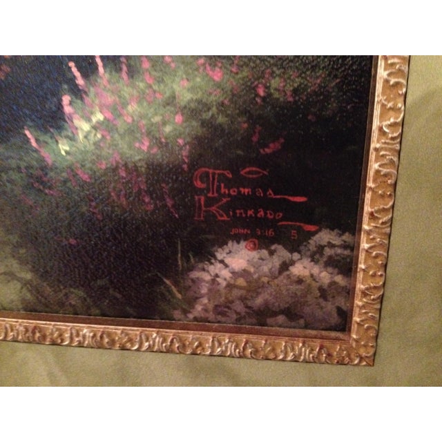 Thomas Kinkade “Stairway to Paradise” Limited Edition Framed Canvas – Signed & Numbered A beautifully framed limited...