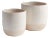 Leona Pots, Set Of 2 For Sale