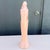 Postmodern 1980s Royal Haeger "Lovers" Pink Gloss Ceramic Statue For Sale - Image 3 of 6