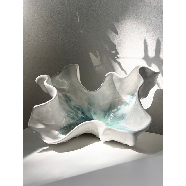 Aqua No.2 by Natalia Coleman, in Exhibition Piece conditions. Designed from 2000 Stamped by Maker