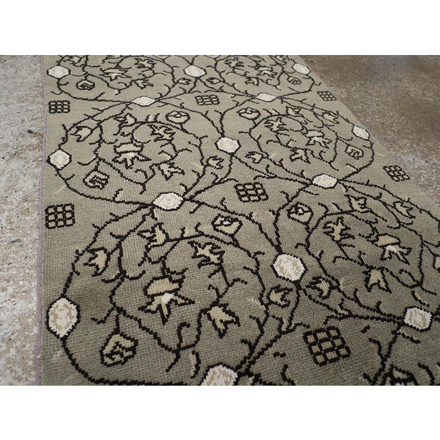 Galerie Shabab Collection Mid-20th Century Turkish Anatolian Throw Rug For Sale - Image 4 of 9