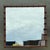 Contemporary Vintage Patinated Metal and Mirrored Glass Wall Mirror For Sale - Image 3 of 12