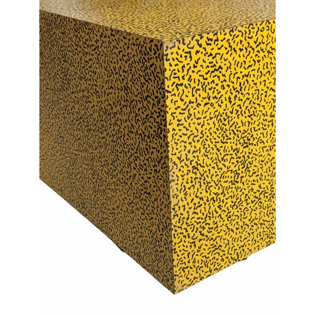 Ettore Sottsass Vintage Italian Ettore Sottsas Bacterio Origami Triangular Coffee Table For Sale - Image 4 of 13